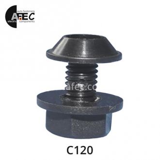 Пластиковый винт с гайкой Пластиковый винт с гайкой