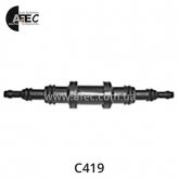 Пластиковий з'єднувач трубок універсальний d9.5/6.3/3.2