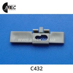 Скоба для молдинга GM 20237057