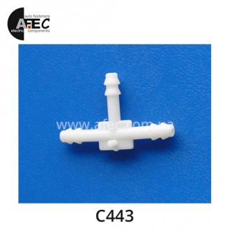 Пластиковый тройник d4.3 Ford 14017705 3895904