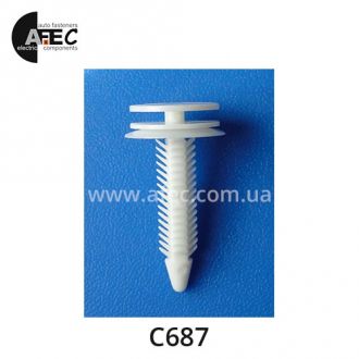 Клипса обшивки GM 10421018 Клипса обшивки GM 10421018