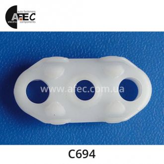 Клипса направляющая окна передней двери Клипса направляющая окна передней двери