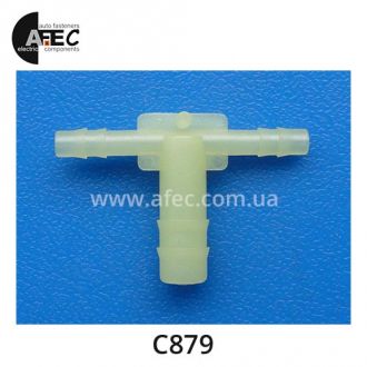 Пластиковий з'єднувач d3.3/3.3/6.0 GM 1610403 Пластиковий з'єднувач d3.3/3.3/6.0 GM 1610403