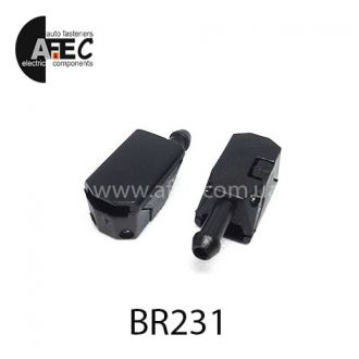 Форсунка омивача 4х струминна на щітку склоочисника Форсунка омивача 4х струминна на щітку склоочисника