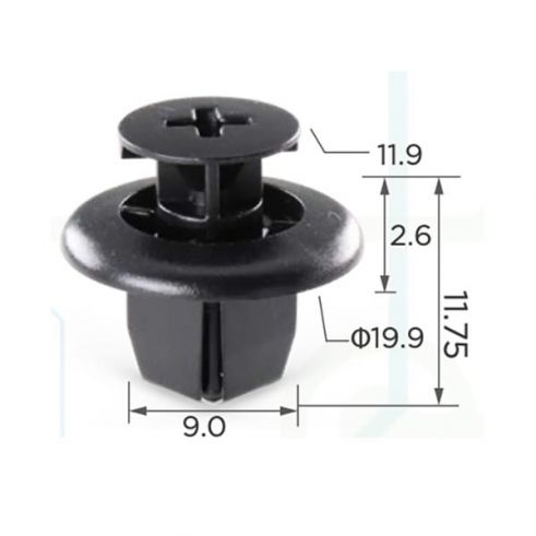 Клипса Lexus Toyota 9046709166