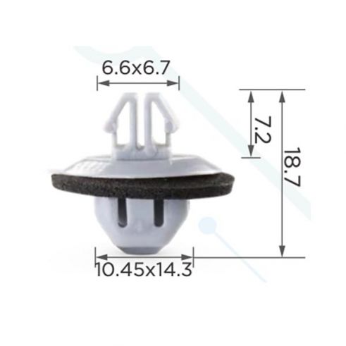Кліпса молдинга Lexus Toyota 7539260030 7539260031 Кліпса молдинга Lexus Toyota 7539260030 7539260031