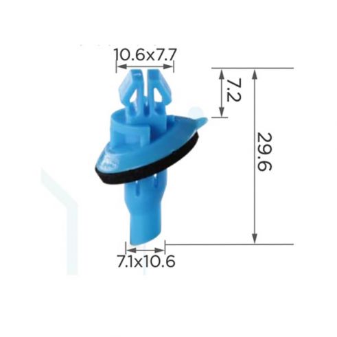 Кліпса молдинга Toyota Lexus 7549260020 Кліпса молдинга Toyota Lexus 7549260020