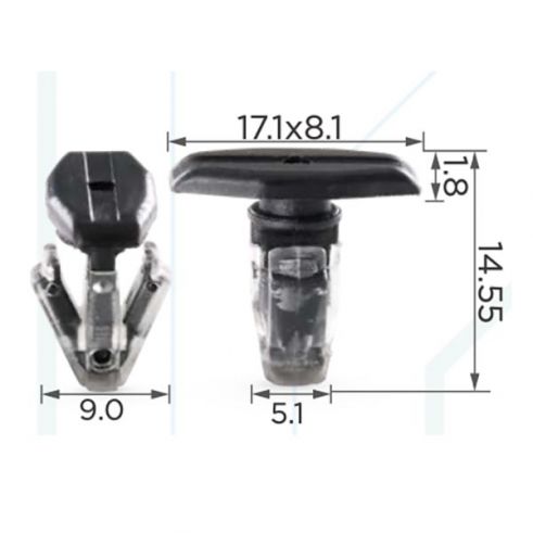 Клипса Toyota Lexus 90467-06092