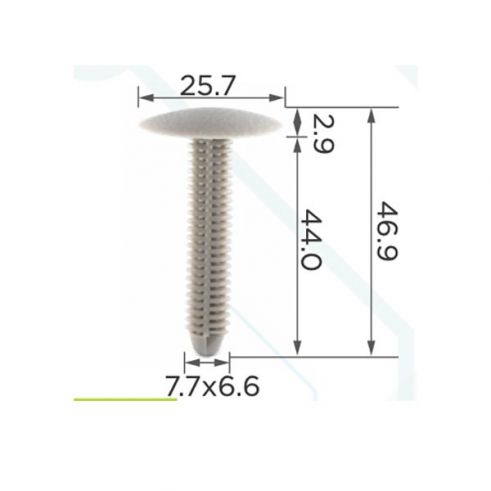 Клипса обшивки Ford E8FZ-5802354A