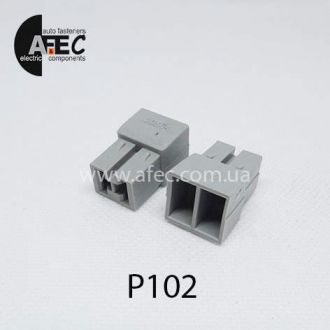 Автомобильный разъём гнездовой 2-Х контактный аналог TE 180923-0 серии 6,3мм Автомобильный разъём гнездовой 2-Х контактный аналог TE 180923-0 серии 6,3мм