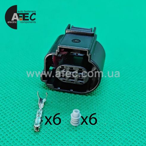 Разъем 6к 4H0973713D Разъем 6к 4H0973713D