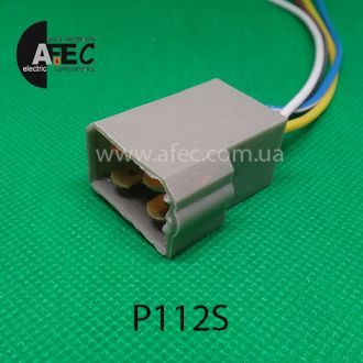 Автомобильный разъём штыревой 4-Х контактный Т-образный аналог TE 180901-0 серии 6,3мм с проводом Автомобильный разъём штыревой 4-Х контактный Т-образный аналог TE 180901-0 серии 6,3мм с проводом