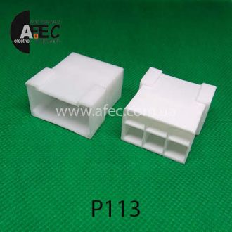 Автомобильный разъём штыревой 6-ми контактный серии 6,3мм Автомобильный разъём штыревой 6-ми контактный серии 6,3мм