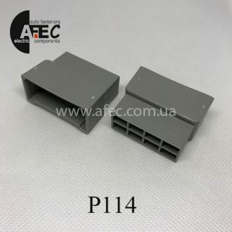 Автомобильный разъём штыревой 8-ми контактный аналог TE 1630080 серии 6,3мм Автомобильный разъём штыревой 8-ми контактный аналог TE 1630080 серии 6,3мм