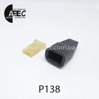 Автомобільний роз'єм гніздовий 2-х контактний серії 2,8мм для датчика заднього ходу ВАЗ 2108 2109 Автомобільний роз'єм гніздовий 2-х контактний серії 2,8мм для датчика заднього ходу ВАЗ 2108 2109