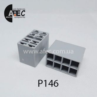 Автомобільний роз'єм гніздової 8-контактний серії 6,3мм для кнопки ВАЗ 2101-2107 Автомобільний роз'єм гніздової 8-контактний серії 6,3мм для кнопки ВАЗ 2101-2107