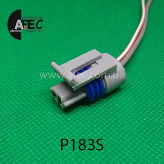 Автомобильный разъём герметичный гнездовой 2-х контактный аналог Delphi 12162197 серии 1.5 мм Автомобильный разъём герметичный гнездовой 2-х контактный аналог Delphi 12162197 серии 1.5 мм