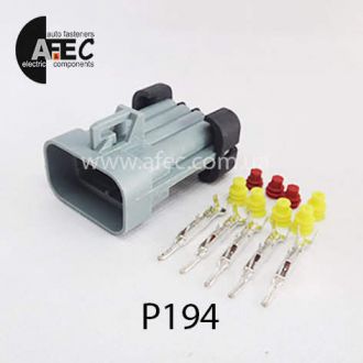 Автомобильный разъём герметичный штыревой 5-ти контактный аналог Delphi 12052480 серии 1.5мм для жгута форсунок ВАЗ Автомобильный разъём герметичный штыревой 5-ти контактный аналог Delphi 12052480 серии 1.5мм для жгута форсунок ВАЗ