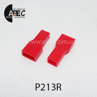 Изолятор под маму 6,3мм красный Изолятор под маму 6,3мм красный