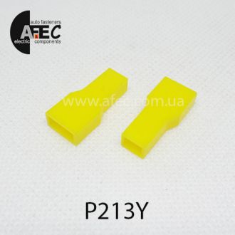 Ізолятор під маму 6,3 мм жовтий Ізолятор під маму 6,3 мм жовтий