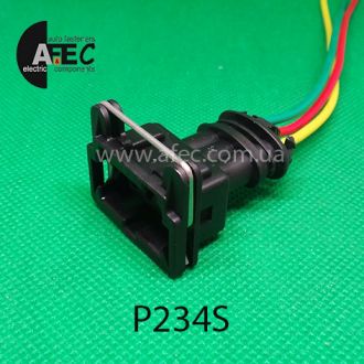 Автомобильный разъём герметичный гнездовой 3-х контактный аналог TE 282191 серии 2,8мм для датчика скорости датчика хола ВАЗ Таврия для датчика положения коленвала Lanos Aveo распредвала Авео Лачетти (96183235-698) с проводом Автомобильный разъём герметичный гнездовой 3-х контактный аналог TE 282191 серии 2,8мм для датчика скорости датчика хола ВАЗ Таврия для датчика положения коленвала Lanos Aveo распредвала Авео Лачетти (96183235-698) с проводом