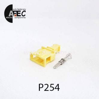 Автомобільний роз'єм штирьовий 1-но контактний аналог VAG 191972711 TE серії 2,8мм Автомобільний роз'єм штирьовий 1-но контактний аналог VAG 191972711 TE серії 2,8мм