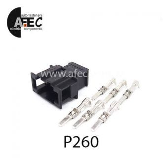 Автомобільний роз'єм штирьовий 6-ти контактний аналог VAG АМР 19296271 серії 2,8мм Автомобільний роз'єм штирьовий 6-ти контактний аналог VAG АМР 19296271 серії 2,8мм