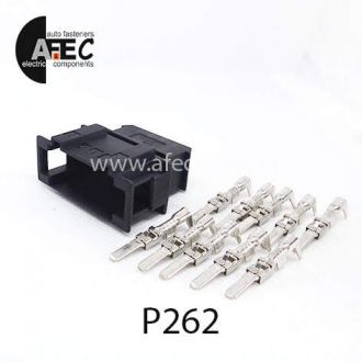 Автомобильный разъём штыревой 10-ти контактный аналог VAG АМР 19296301 серии 2,8мм Автомобильный разъём штыревой 10-ти контактный аналог VAG АМР 19296301 серии 2,8мм