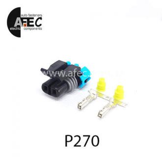 Автомобильный разъём герметичный гнездовой 2-х контактный аналог Delphi 12052641 серии 1.5мм для датчика заднего хода Daewoo Lanos Автомобильный разъём герметичный гнездовой 2-х контактный аналог Delphi 12052641 серии 1.5мм для датчика заднего хода Daewoo Lanos