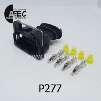 Автомобильный разъём герметичный гнездовой 4-х контактный AMP 282192-1 серии 2,8мм Автомобильный разъём герметичный гнездовой 4-х контактный AMP 282192-1 серии 2,8мм