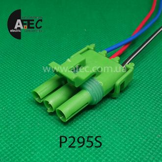 Автомобильный разъём герметичный гнездовой 3-х контактный аналог Delphi 12020403 серии 2,5мм для  датчика абсолютного давления Ланос 1.5 с проводом Автомобильный разъём герметичный гнездовой 3-х контактный аналог Delphi 12020403 серии 2,5мм для  датчика абсолютного давления Ланос 1.5 с проводом