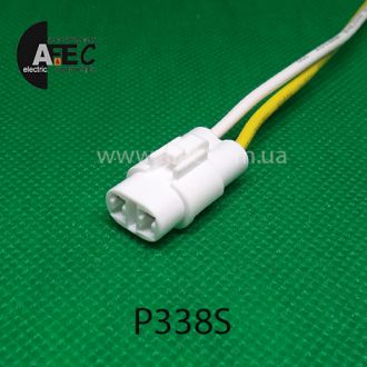 Авто разъём герметичный гнездовой 2-х контактный серии 2,2мм аналог Sumitomo 6180-2321 для привода зеркал Subaru Авто разъём герметичный гнездовой 2-х контактный серии 2,2мм аналог Sumitomo 6180-2321 для привода зеркал Subaru