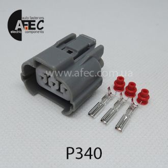 Авто разъём гнездовой 3-х контактный аналог SUMITOMO 6189-0130 Авто разъём гнездовой 3-х контактный аналог SUMITOMO 6189-0130