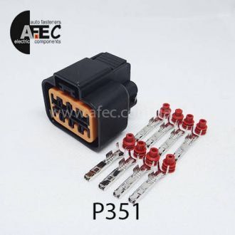 Автомобильный разъём герметичный гнездовой 8-ми контактный аналог KUM PB625-04027 Автомобильный разъём герметичный гнездовой 8-ми контактный аналог KUM PB625-04027