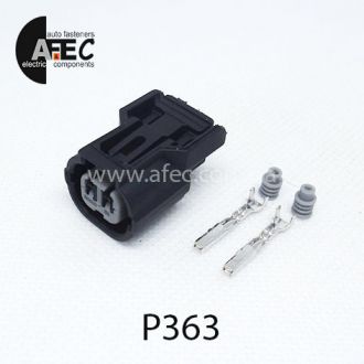 Автомобильный разъём герметичный гнездовой 2-х контактный аналог SUMITOMO 6189-0890 6918-1835 серии 1,2мм Автомобильный разъём герметичный гнездовой 2-х контактный аналог SUMITOMO 6189-0890 6918-1835 серии 1,2мм