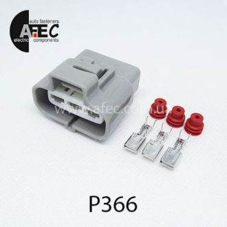 Автомобильный разъём герметичный гнездовой 3-х контактный аналог SUMITOMO 6189-0165 серии 4,8мм для вентилятора радиатора TOYOTA COROLLA CAMRY Автомобильный разъём герметичный гнездовой 3-х контактный аналог SUMITOMO 6189-0165 серии 4,8мм для вентилятора радиатора TOYOTA COROLLA CAMRY