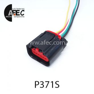 Автомобильный разъём герметичный гнездовой 5-ти контактный аналог AMP 1-1419168-1 серии 1,3мм к соединительной вилке эл.дросселя двигателя УМЗ-4216 евро4, 21127-1148010 ВАЗ с проводом Автомобильный разъём герметичный гнездовой 5-ти контактный аналог AMP 1-1419168-1 серии 1,3мм к соединительной вилке эл.дросселя двигателя УМЗ-4216 евро4, 21127-1148010 ВАЗ с проводом