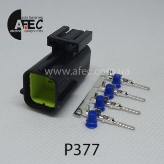 Разъём штыревой 4-х контактный аналог AMP 174259-2 Разъём штыревой 4-х контактный аналог AMP 174259-2