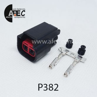 Автомобільний роз'єм герметичний гніздовий 2-х контактний аналог E-3979 WPT-905 8U2Z-14S411-EA серії 2,2мм Автомобільний роз'єм герметичний гніздовий 2-х контактний аналог E-3979 WPT-905 8U2Z-14S411-EA серії 2,2мм