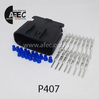 Авто разъём герметичный штыревой 16-ти контактный аналог Delphi 15326868 Авто разъём герметичный штыревой 16-ти контактный аналог Delphi 15326868