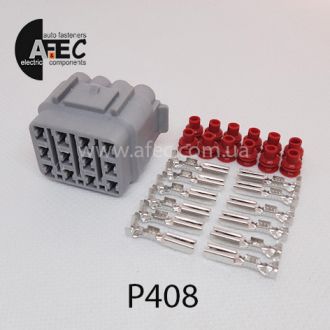 Авто разъём герметичный гнездовой 12-ти контактный аналог Sumitomo 6181-2459 Авто разъём герметичный гнездовой 12-ти контактный аналог Sumitomo 6181-2459