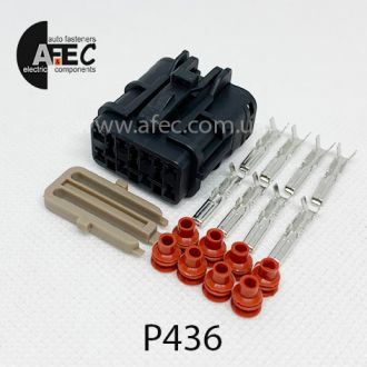 Автомобильный разъём герметичный гнездовой 8-ми контактный серии 2,0 мм аналог YAZAKI  7123-7484-40 Автомобильный разъём герметичный гнездовой 8-ми контактный серии 2,0 мм аналог YAZAKI  7123-7484-40