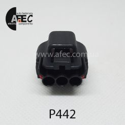 Разъем 3-х контактный гнездовой аналог Sumitomo 6189-0099 Toyota 90980-10845 (90980-12636)