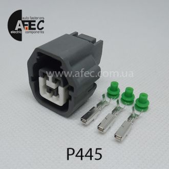 Роз'єм 3-х контактний гніздовий аналог KET MG641362-5 Роз'єм 3-х контактний гніздовий аналог KET MG641362-5