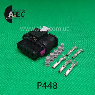 Авто разъем 5-ти контактный гнездовой серии 1,2мм аналог MCON TE 1-1718806-1 Авто разъем 5-ти контактный гнездовой серии 1,2мм аналог MCON TE 1-1718806-1