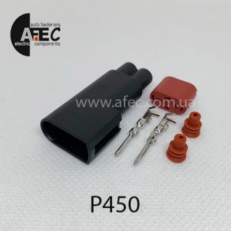 Авто разъем 2-х контактный штыревой Ford Авто разъем 2-х контактный штыревой Ford