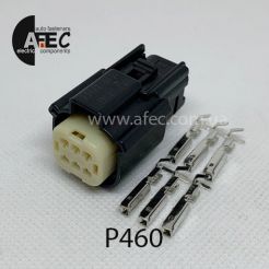 Авто разъем 6-ти контактный гнездовой аналог Molex 33472-0601