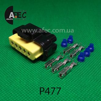 Авто роз'єм 4-х контактний гніздовий аналог FCI 211PC053S4026 Авто роз'єм 4-х контактний гніздовий аналог FCI 211PC053S4026