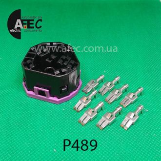 Авто разъем 8-ми контактный гнездовой аналог Volkswagen 4A0971975 Авто разъем 8-ми контактный гнездовой аналог Volkswagen 4A0971975