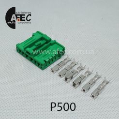 Автомобильный разъём гнездовой 6-ти контактный аналог MOLEX 98821-1065